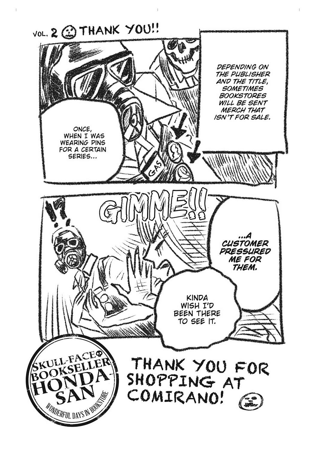 Skull-face Bookseller Honda-san Chapter 24.5 page 22 - Chapter 24.5