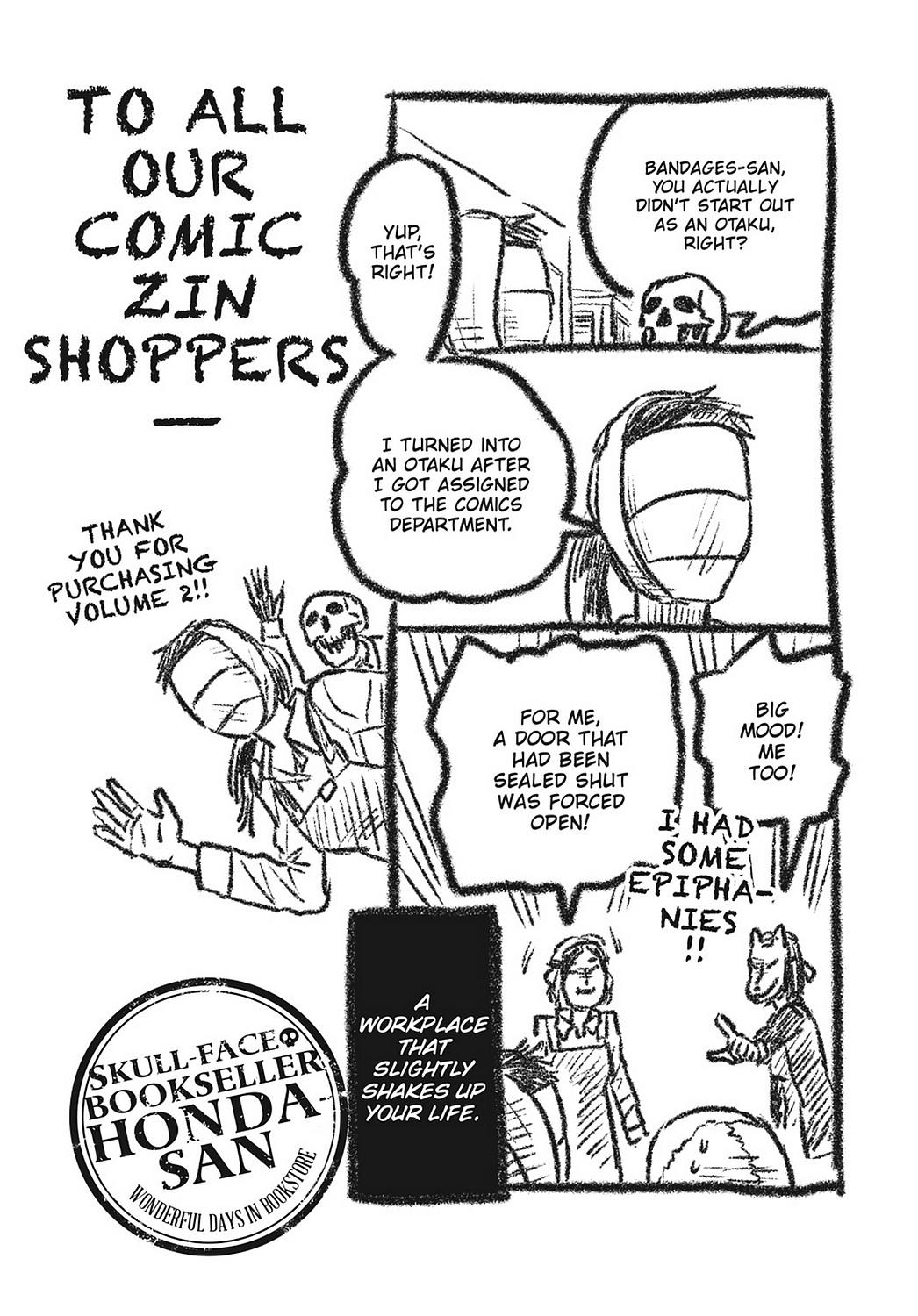 Skull-face Bookseller Honda-san Chapter 24.5 page 29 - Chapter 24.5