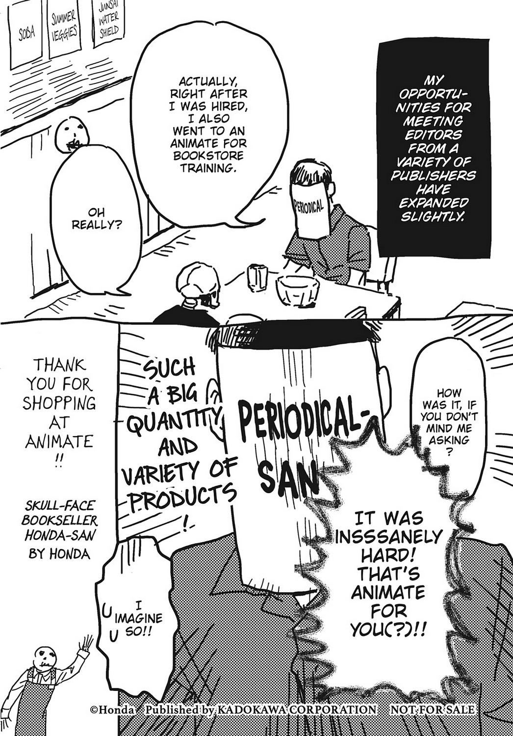 Skull-face Bookseller Honda-san Chapter 24.5 page 30 - Chapter 24.5
