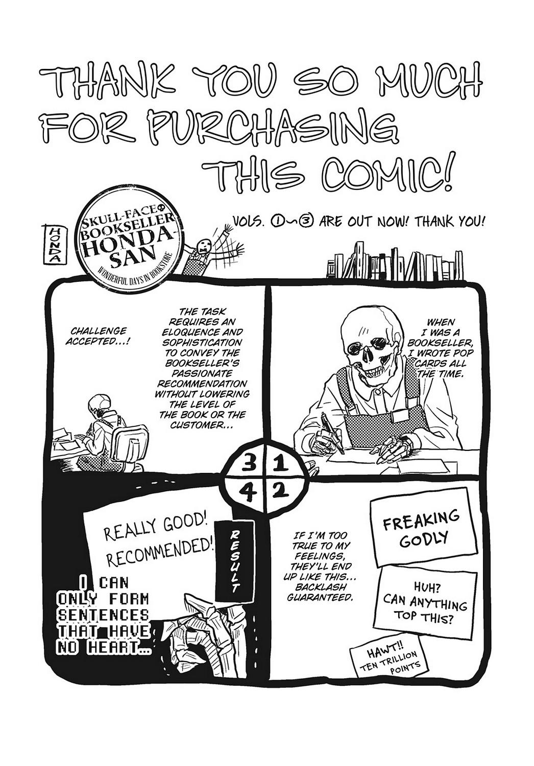 Skull-face Bookseller Honda-san Chapter 24.5 page 31 - Chapter 24.5