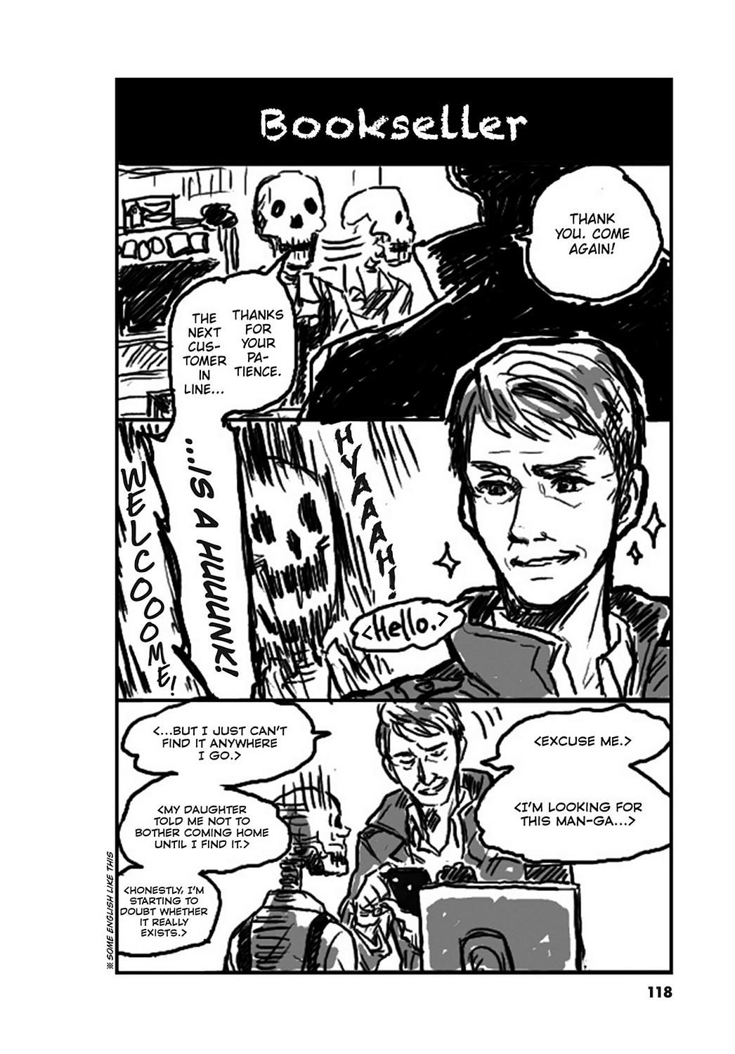 Skull-face Bookseller Honda-san Chapter 24.5 page 34 - Chapter 24.5