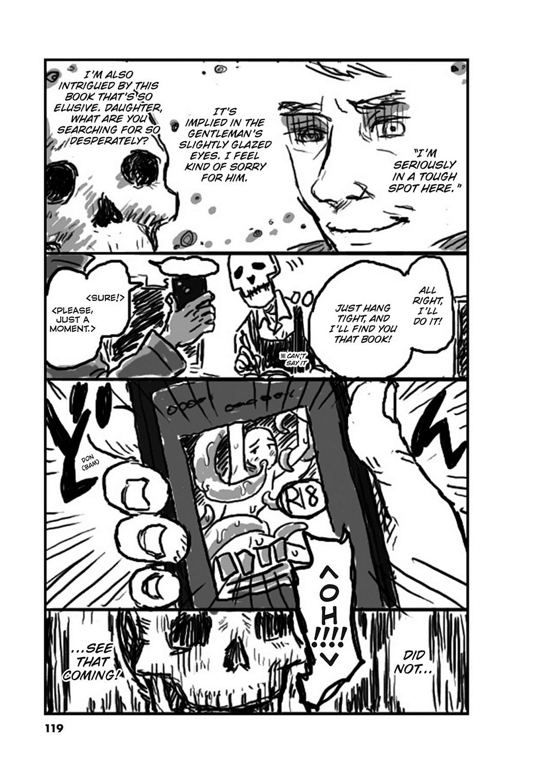 Skull-face Bookseller Honda-san Chapter 24.5 page 35 - Chapter 24.5