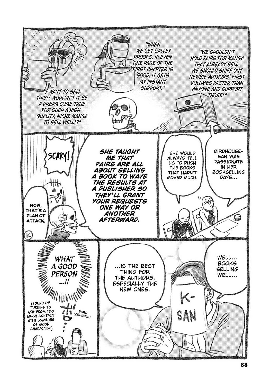Skull-face Bookseller Honda-san Chapter 24.5 page 4 - Chapter 24.5