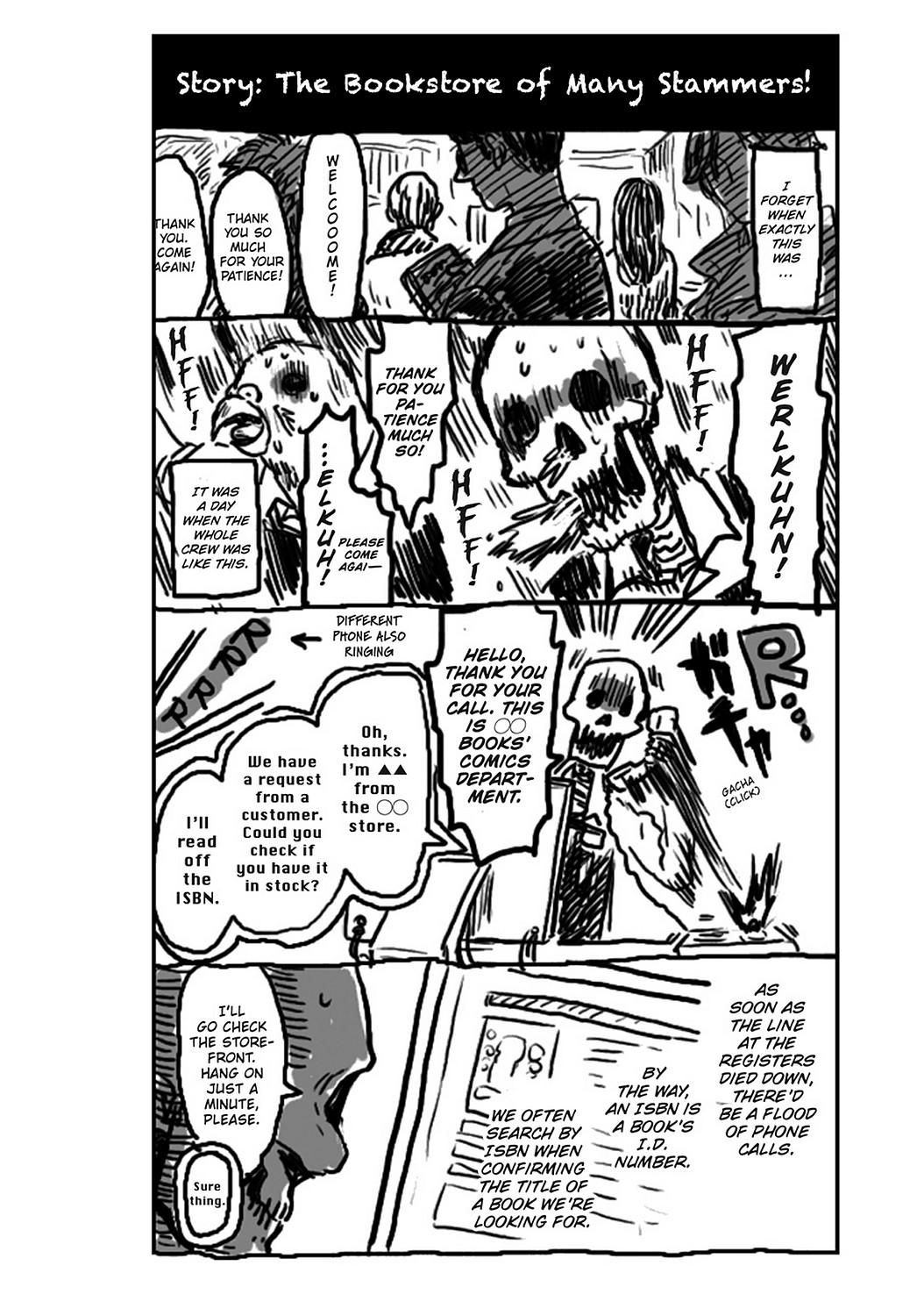 Skull-face Bookseller Honda-san Chapter 24.5 page 40 - Chapter 24.5