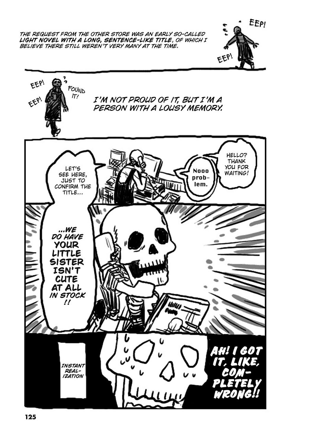 Skull-face Bookseller Honda-san Chapter 24.5 page 41 - Chapter 24.5