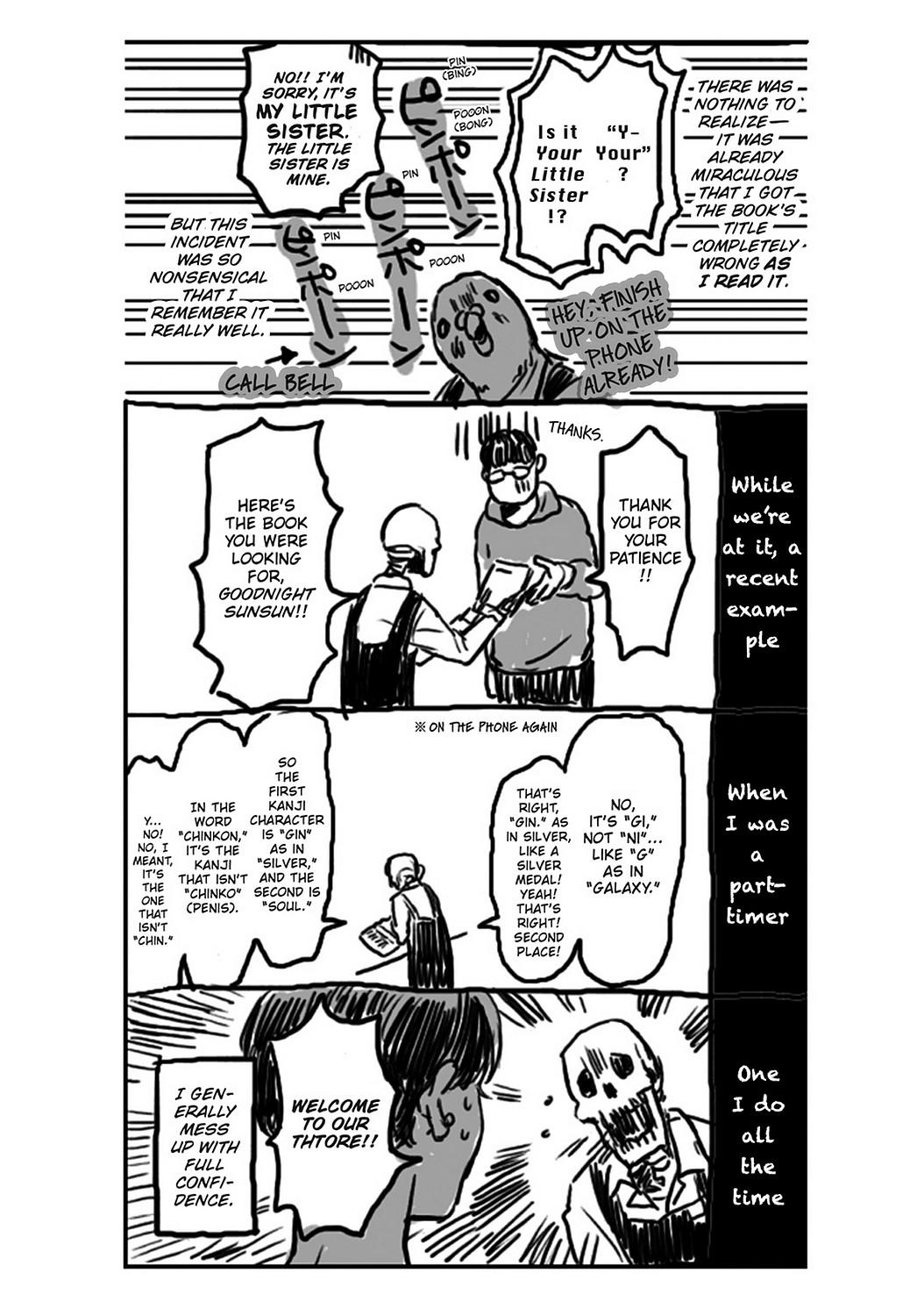 Skull-face Bookseller Honda-san Chapter 24.5 page 42 - Chapter 24.5