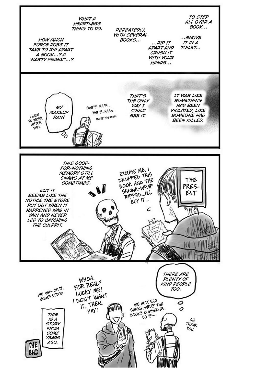 Skull-face Bookseller Honda-san Chapter 24.5 page 49 - Chapter 24.5