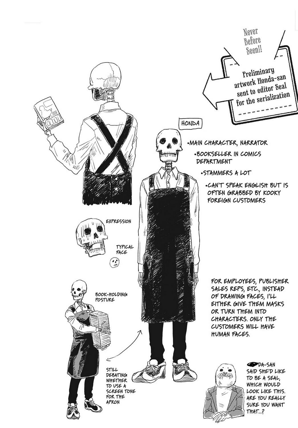 Skull-face Bookseller Honda-san Chapter 24.5 page 56 - Chapter 24.5