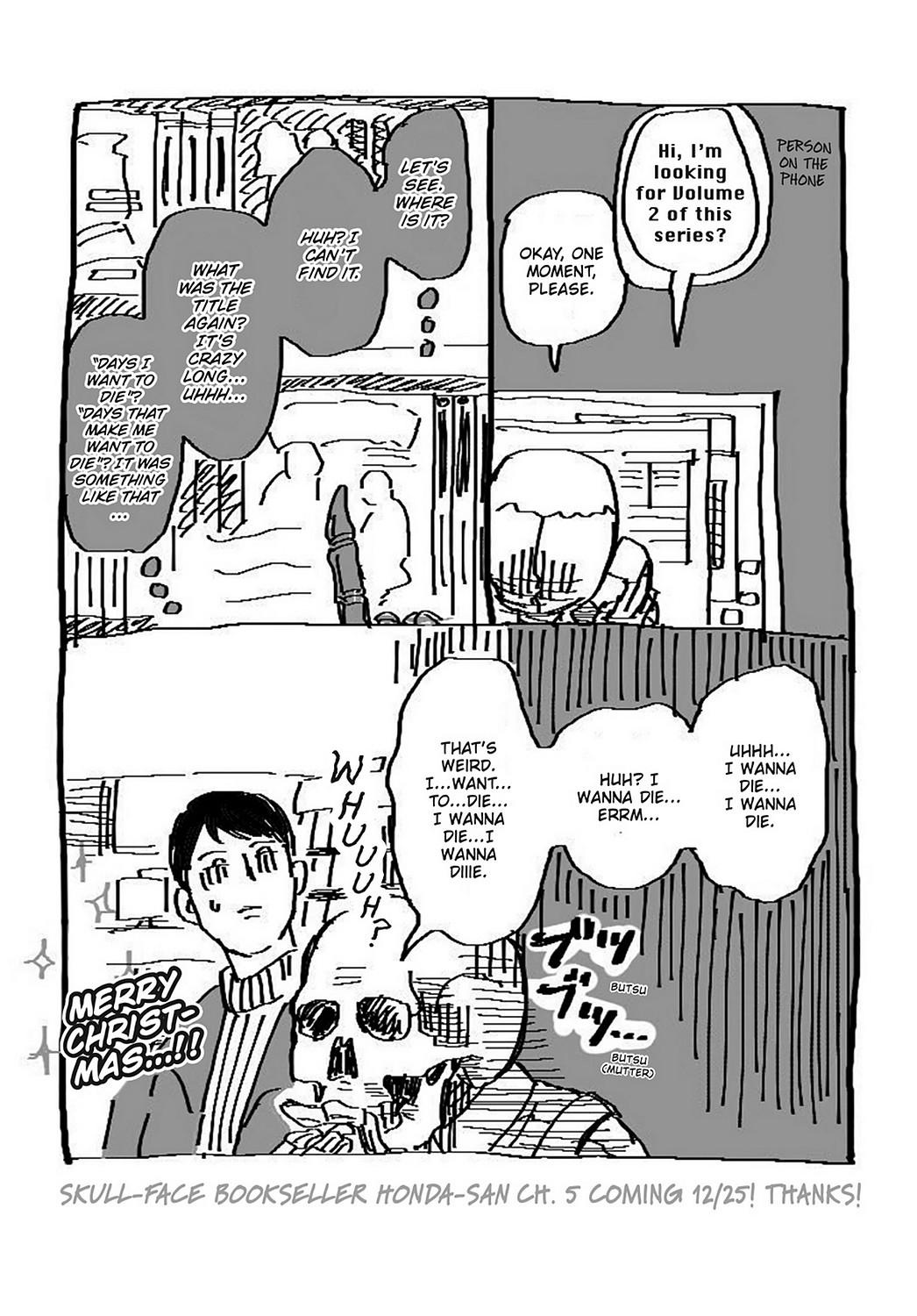 Skull-face Bookseller Honda-san Chapter 24.5 page 65 - Chapter 24.5