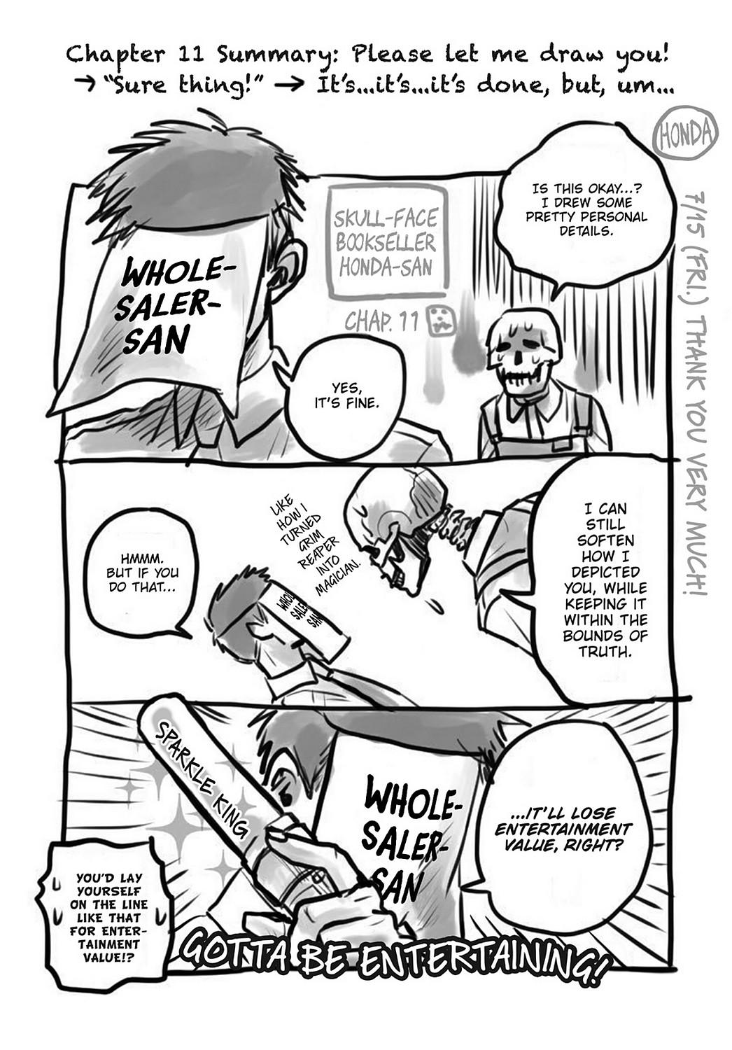 Skull-face Bookseller Honda-san Chapter 24.5 page 66 - Chapter 24.5