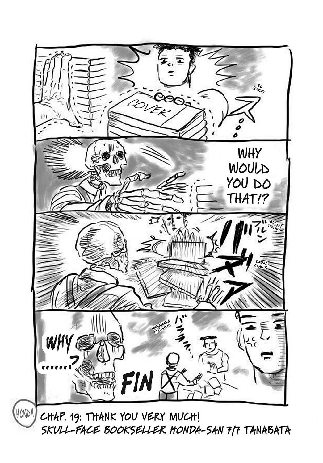 Skull-face Bookseller Honda-san Chapter 24.5 page 68 - Chapter 24.5