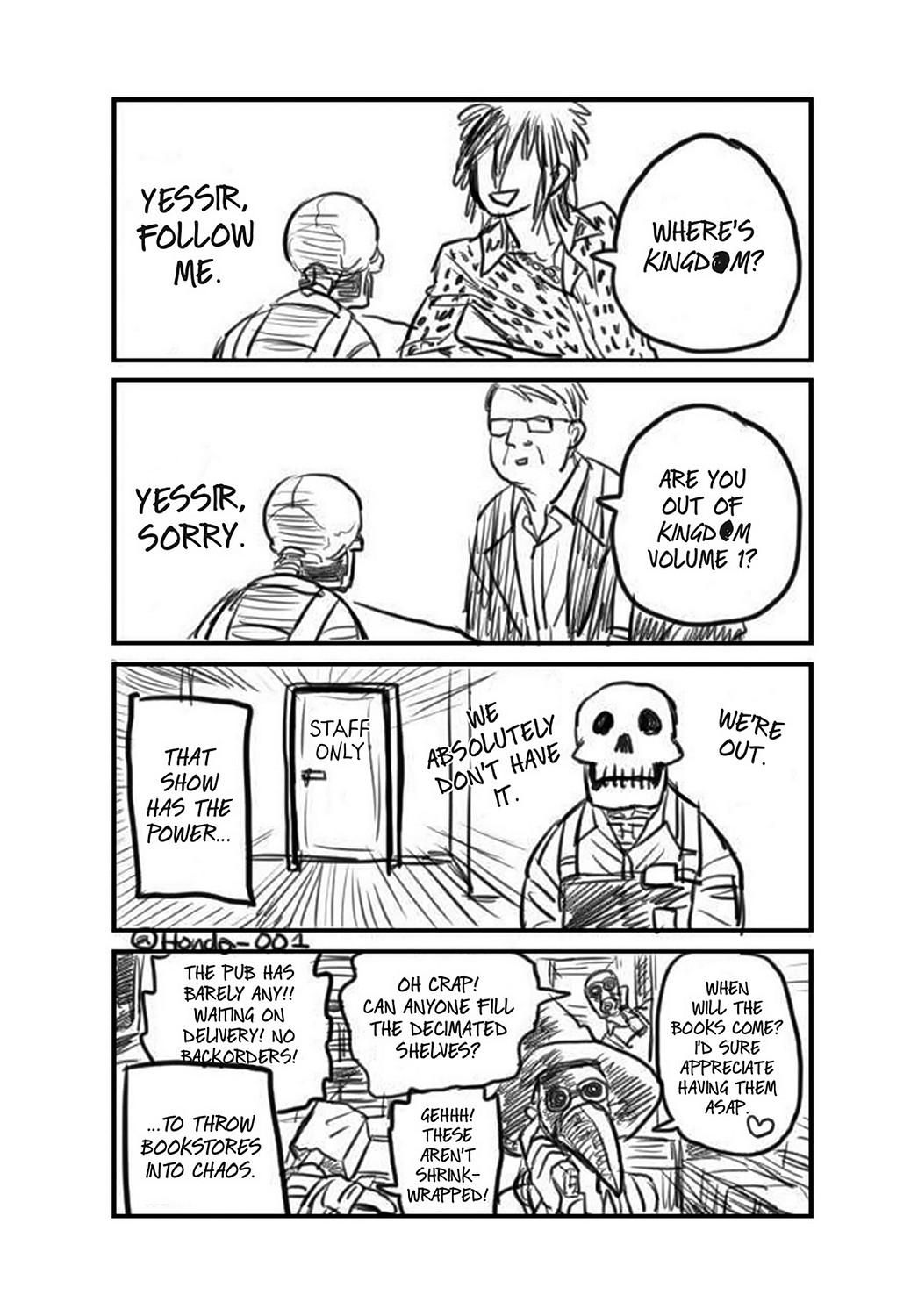 Skull-face Bookseller Honda-san Chapter 24.5 page 70 - Chapter 24.5