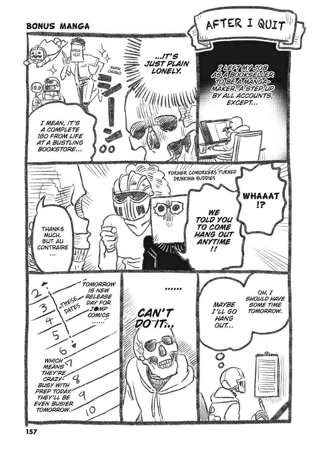 Skull-face Bookseller Honda-san Chapter 24.5 page 73 - Chapter 24.5