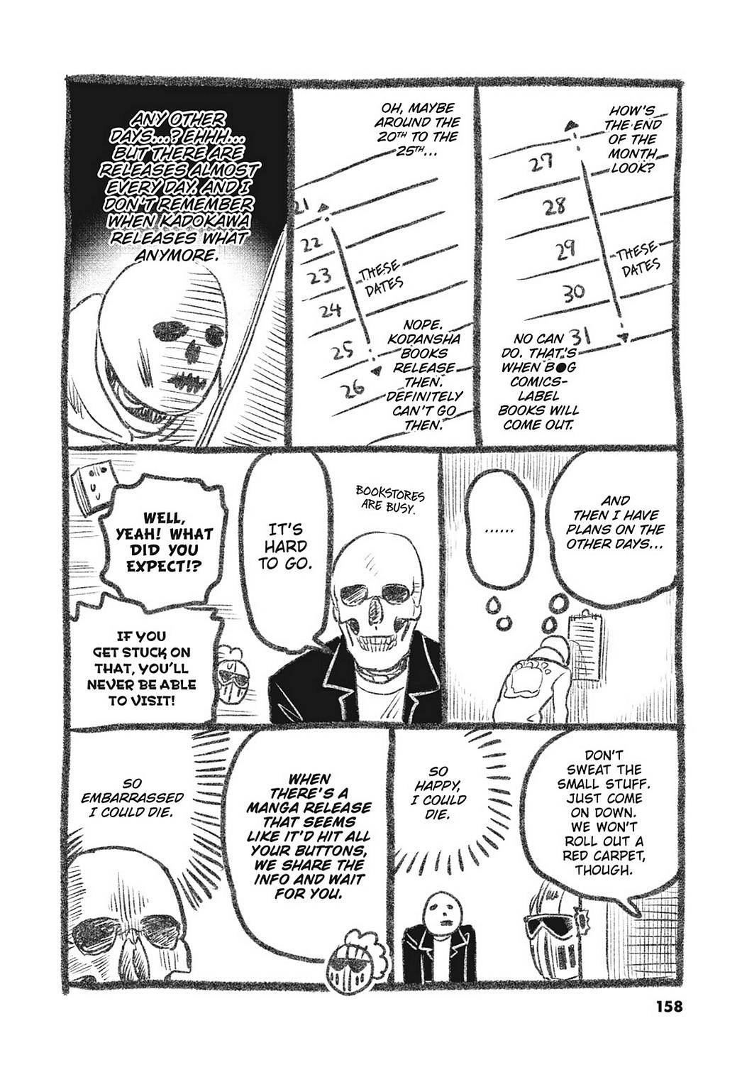 Skull-face Bookseller Honda-san Chapter 24.5 page 74 - Chapter 24.5