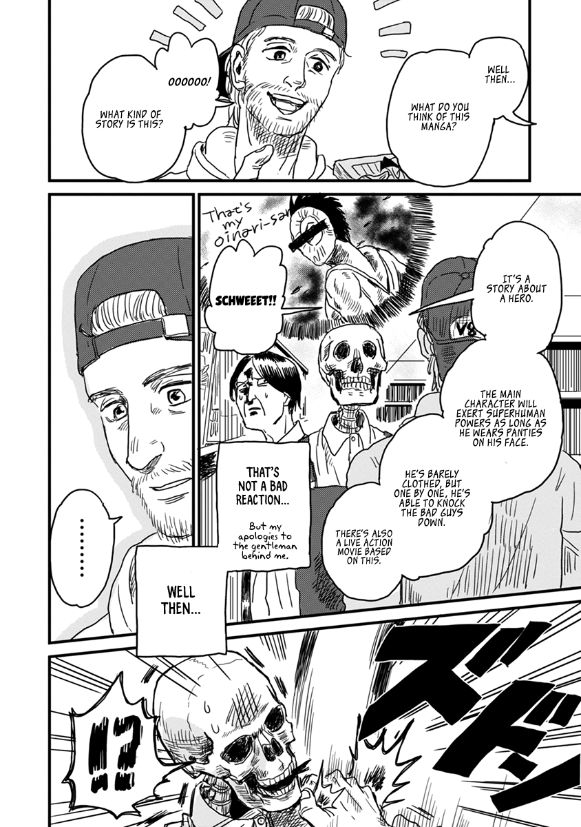 Skull-face Bookseller Honda-san Chapter 3 page 10 - Chapter 3: Lost in Manga