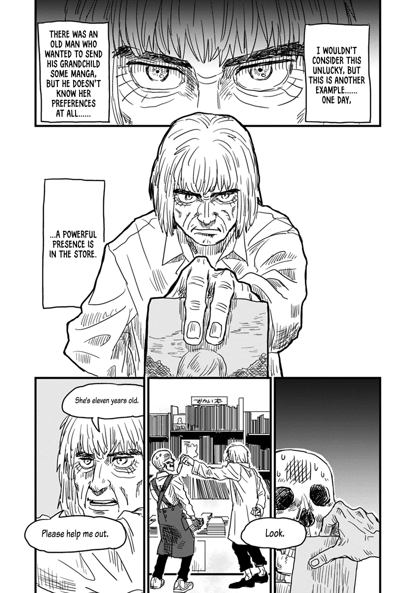 Skull-face Bookseller Honda-san Chapter 3 page 12 - Chapter 3: Lost in Manga