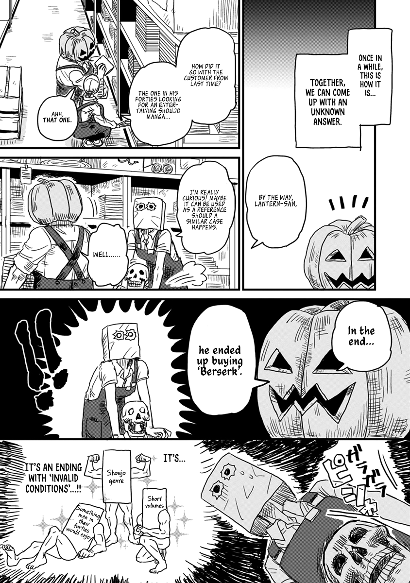 Skull-face Bookseller Honda-san Chapter 3 page 17 - Chapter 3: Lost in Manga