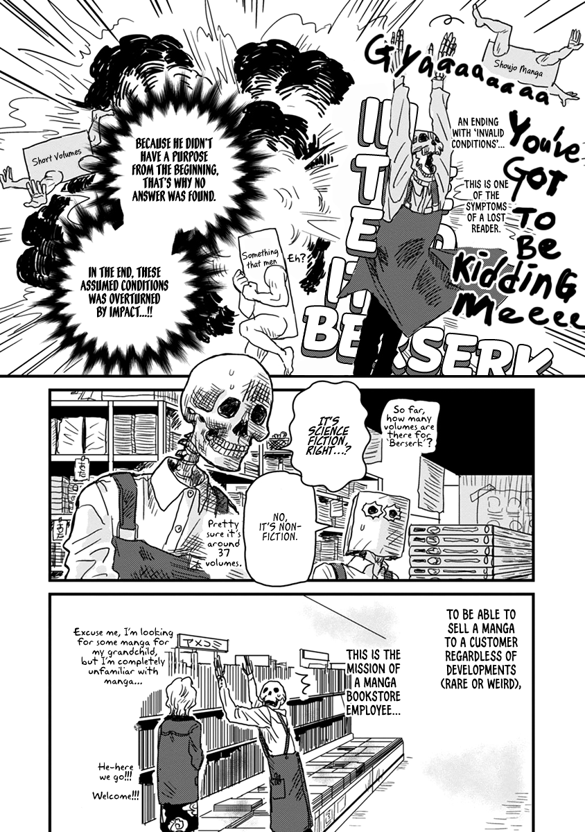 Skull-face Bookseller Honda-san Chapter 3 page 18 - Chapter 3: Lost in Manga