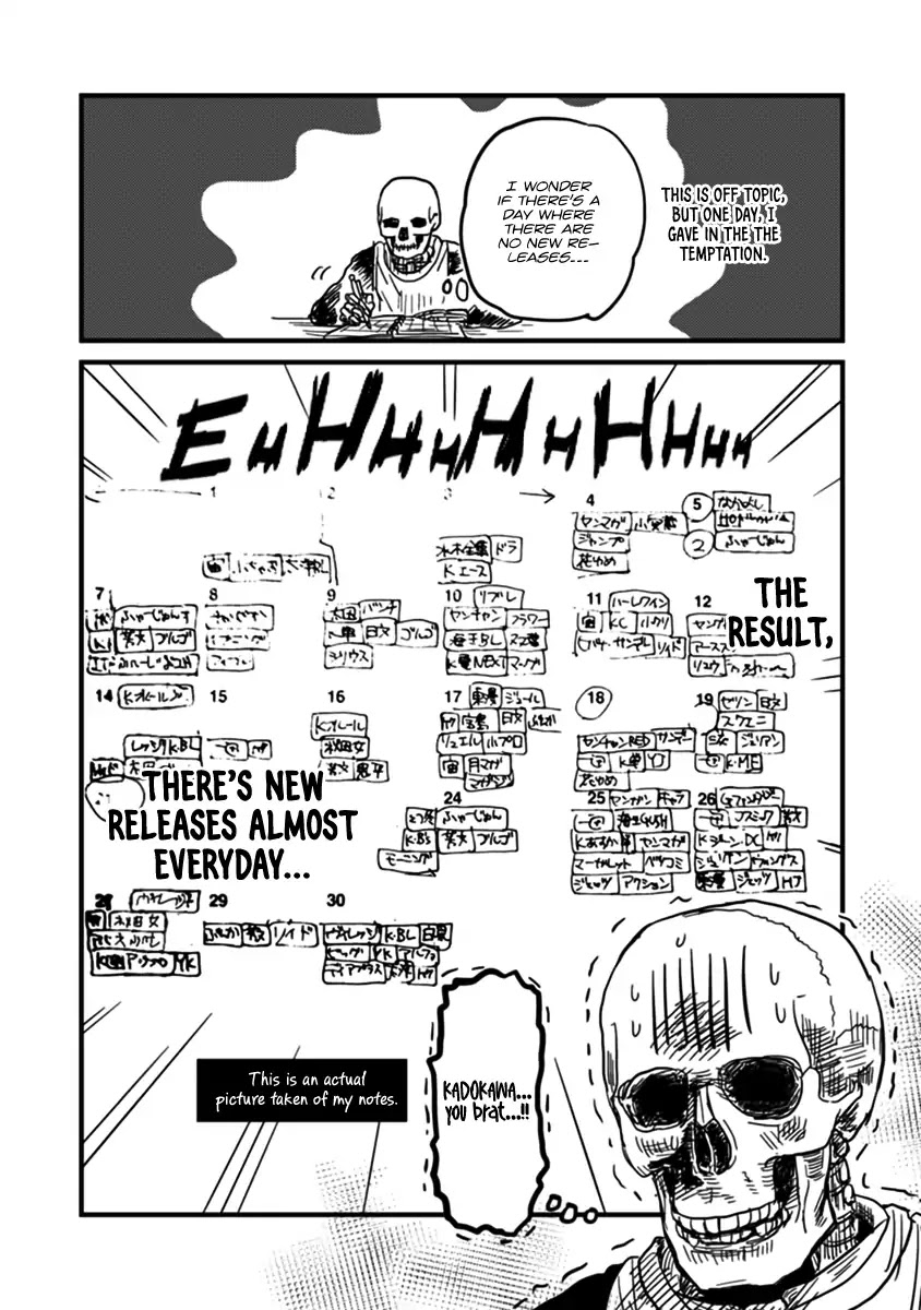 Skull-face Bookseller Honda-san Chapter 4 page 10 - Chapter 4: Let Me Introduce My Crazy Colleagues!