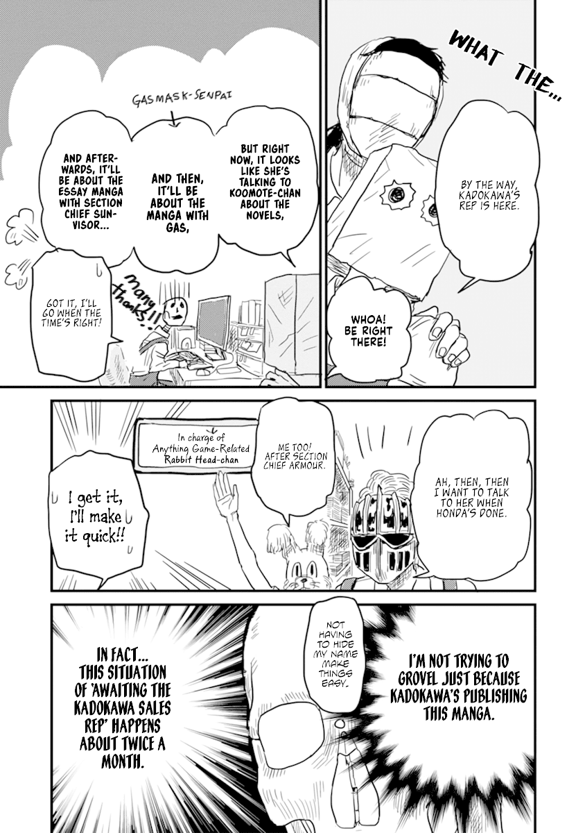 Skull-face Bookseller Honda-san Chapter 5 page 13 - Chapter 5: No codes, No Honour / Battle without Honour and Humanity