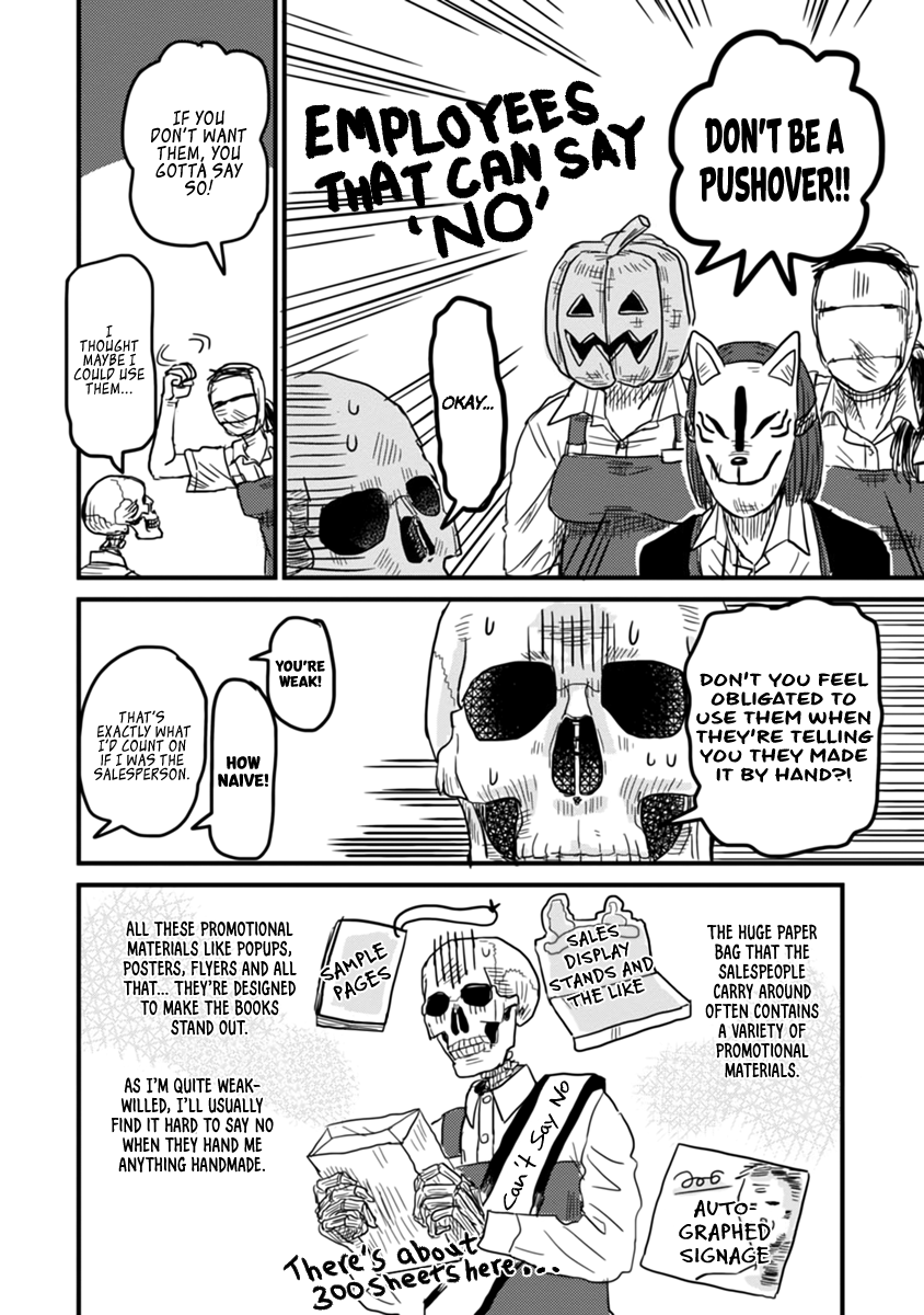 Skull-face Bookseller Honda-san Chapter 5 page 4 - Chapter 5: No codes, No Honour / Battle without Honour and Humanity
