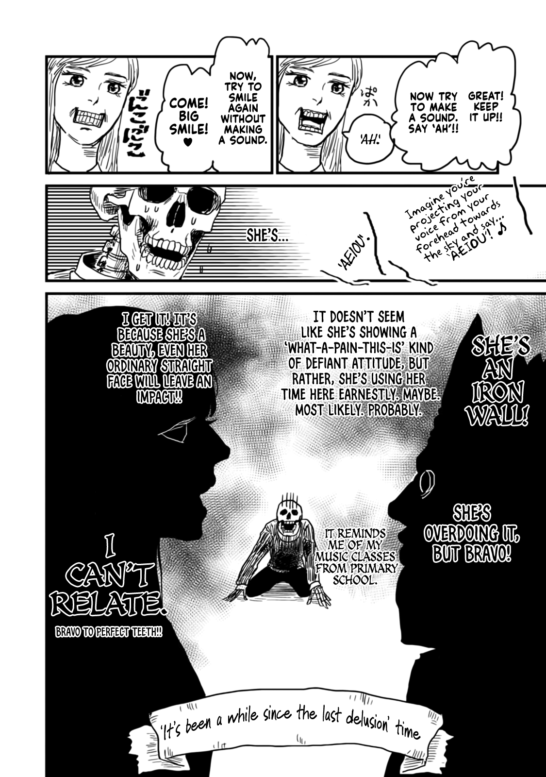 Skull-face Bookseller Honda-san Chapter 6 page 18 - Chapter 6: Customer Service Training From Hell