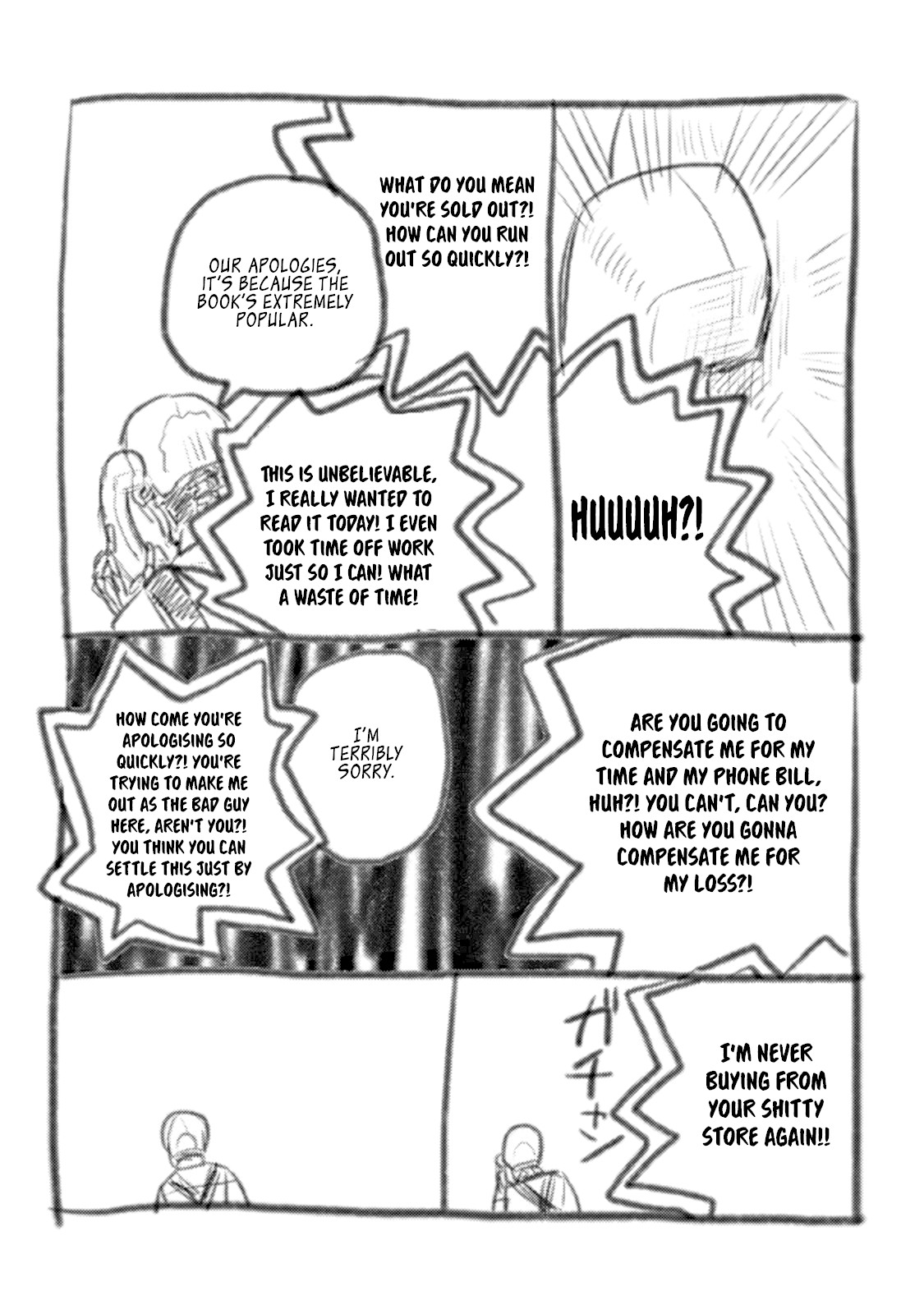 Skull-face Bookseller Honda-san Chapter 7.5 page 2 - Chapter 7.5: Omake