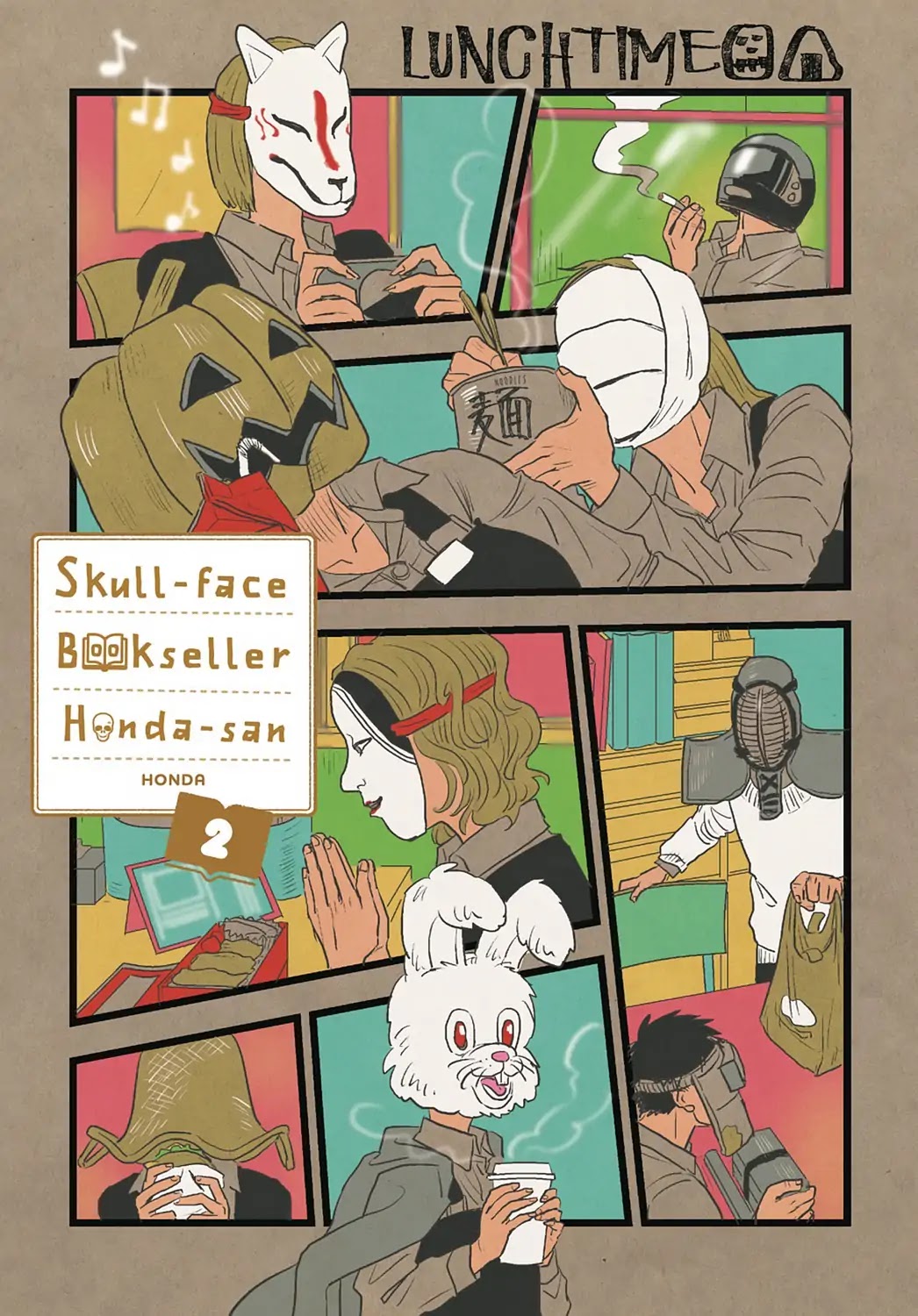 Skull-face Bookseller Honda-san Chapter 8 page 3 - Chapter 8: It's a Book Signing!! All Hands Assemble