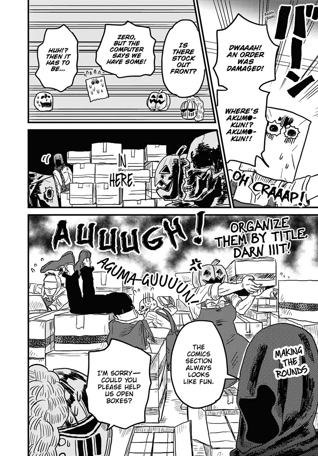 Skull-face Bookseller Honda-san Chapter 9 page 10 - Chapter 9: The Possessor of Hidden Power
