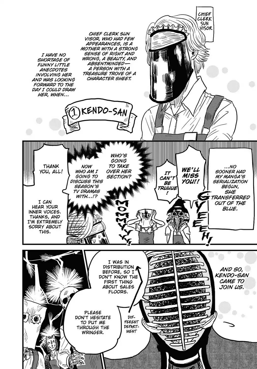 Skull-face Bookseller Honda-san Chapter 9 page 2 - Chapter 9: The Possessor of Hidden Power