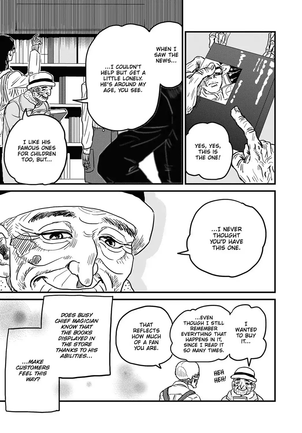 Skull-face Bookseller Honda-san Chapter 9 page 9 - Chapter 9: The Possessor of Hidden Power