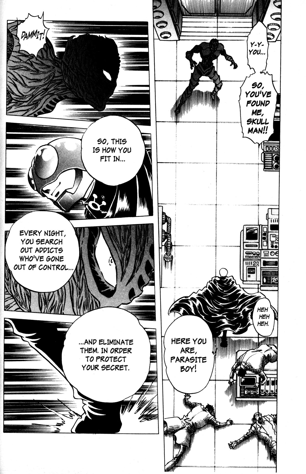 Skull Man (SHIMAMOTO Kazuhiko) Chapter 11 page 20 - Chapter 11: Parasite Green