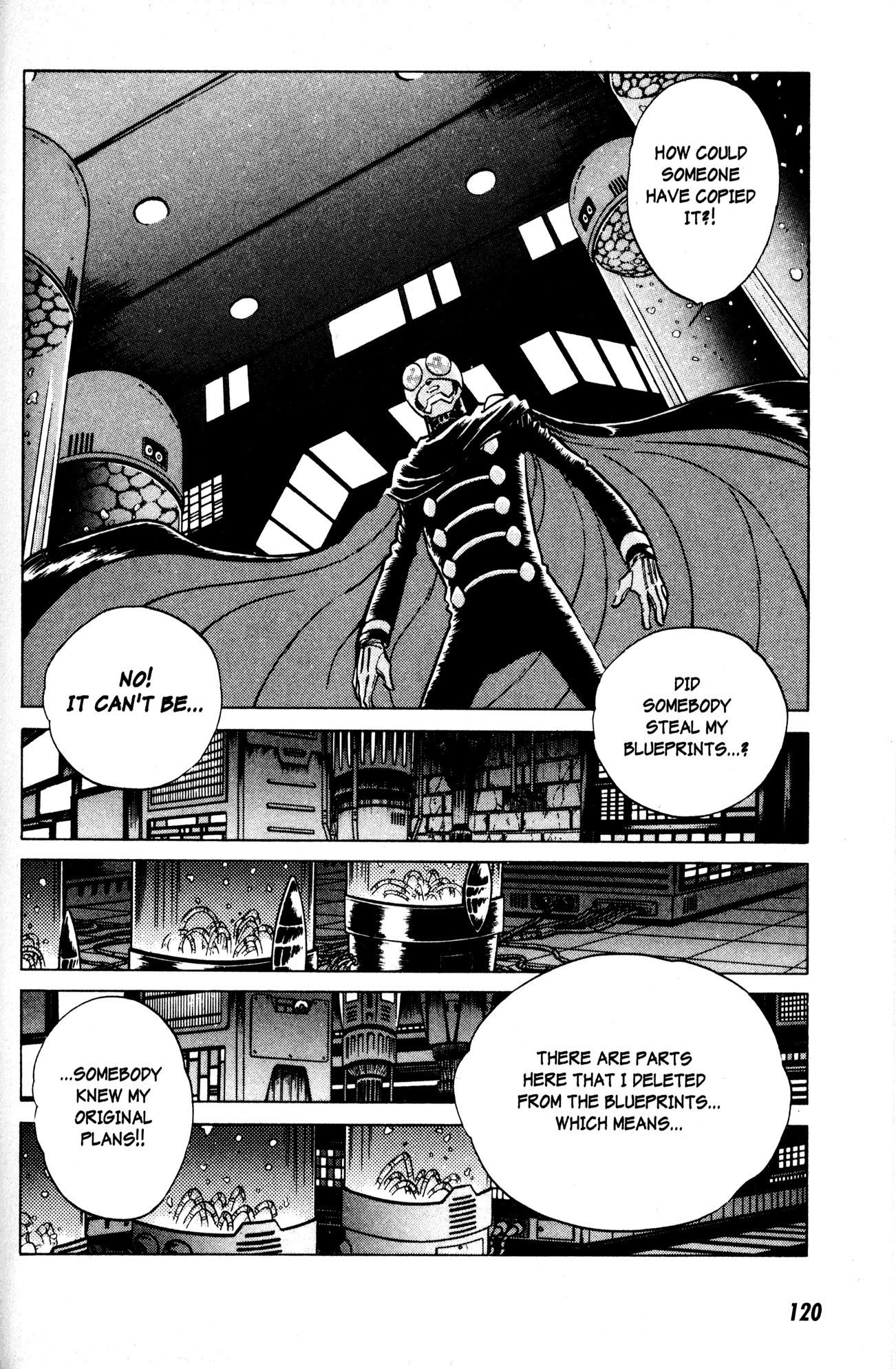 Skull Man (SHIMAMOTO Kazuhiko) Chapter 12 page 5 - Chapter 12: Clone Laboratory