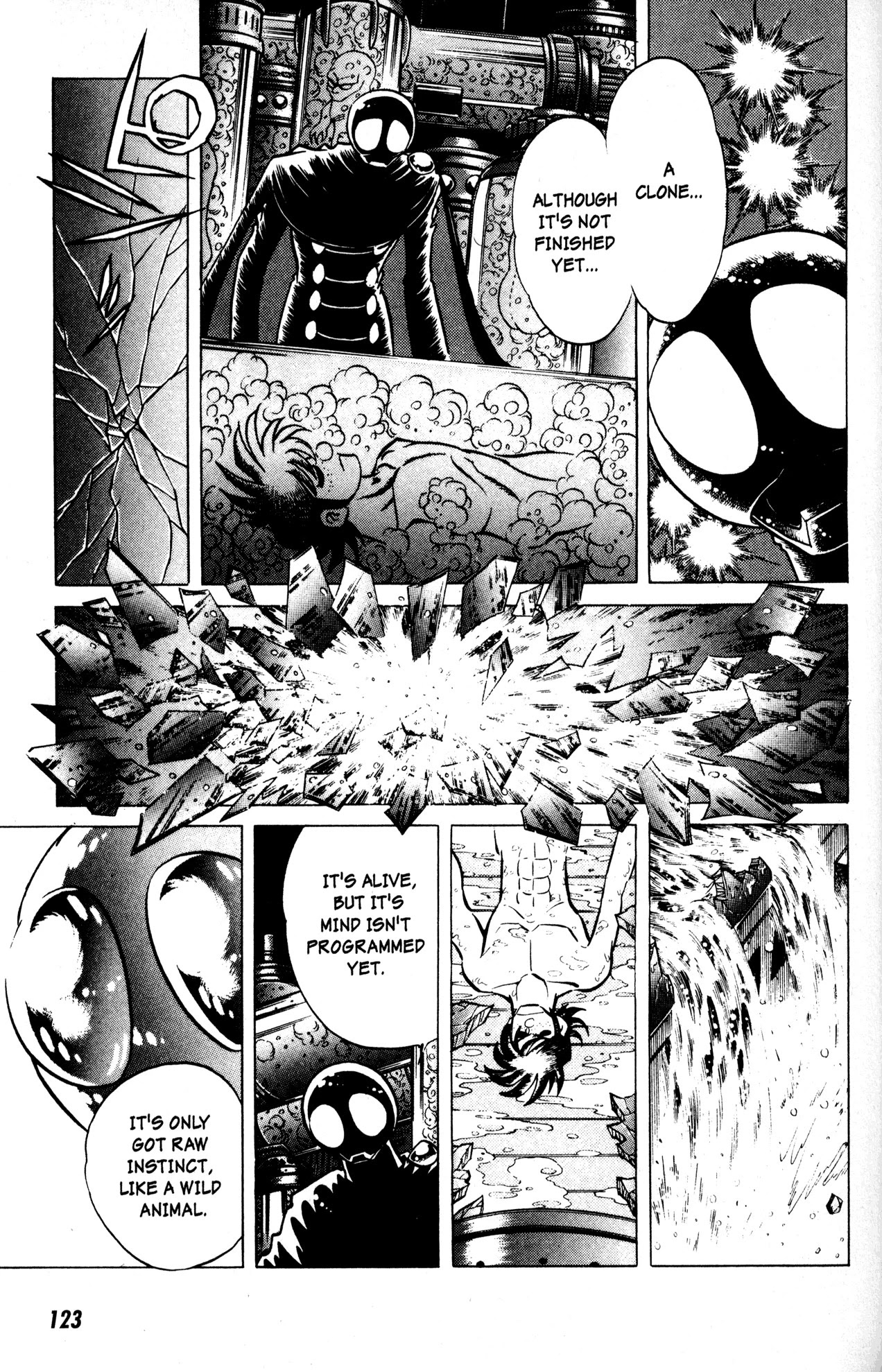 Skull Man (SHIMAMOTO Kazuhiko) Chapter 12 page 8 - Chapter 12: Clone Laboratory