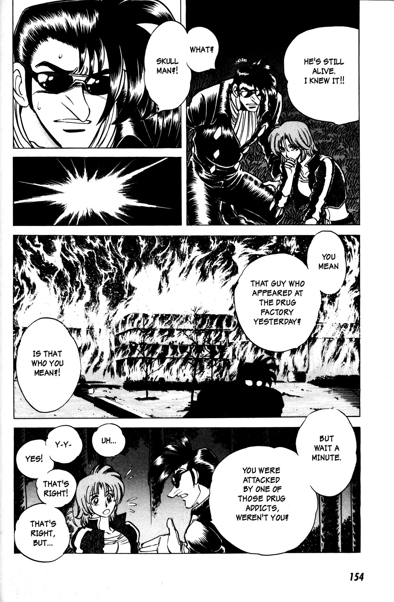 Skull Man (SHIMAMOTO Kazuhiko) Chapter 13 page 10 - Chapter 13: The Night Burns for You
