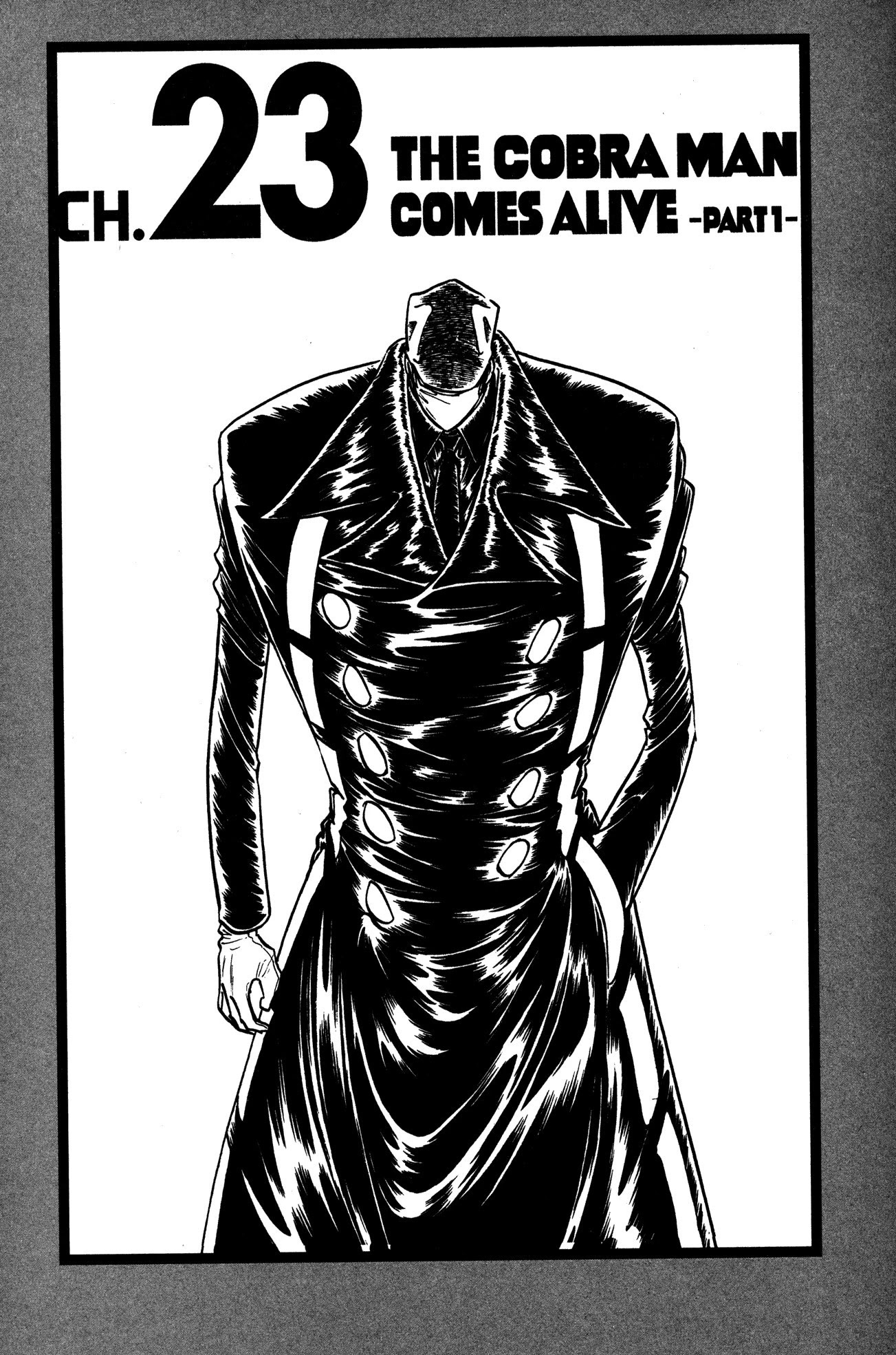 Skull Man (SHIMAMOTO Kazuhiko) Chapter 23 page 6 - Chapter 23: The Cobra Man Comes Alive -Part 1-