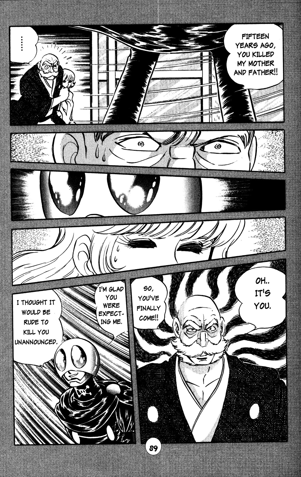 Skull Man (SHIMAMOTO Kazuhiko) Chapter 26 page 9 - Chapter 26: The Cobra Man Comes Alive -Part 4-