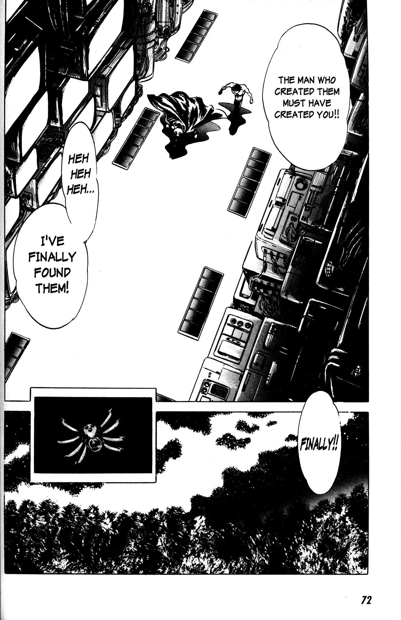 Skull Man (SHIMAMOTO Kazuhiko) Chapter 3 page 9 - Chapter 3: The Bat's Church