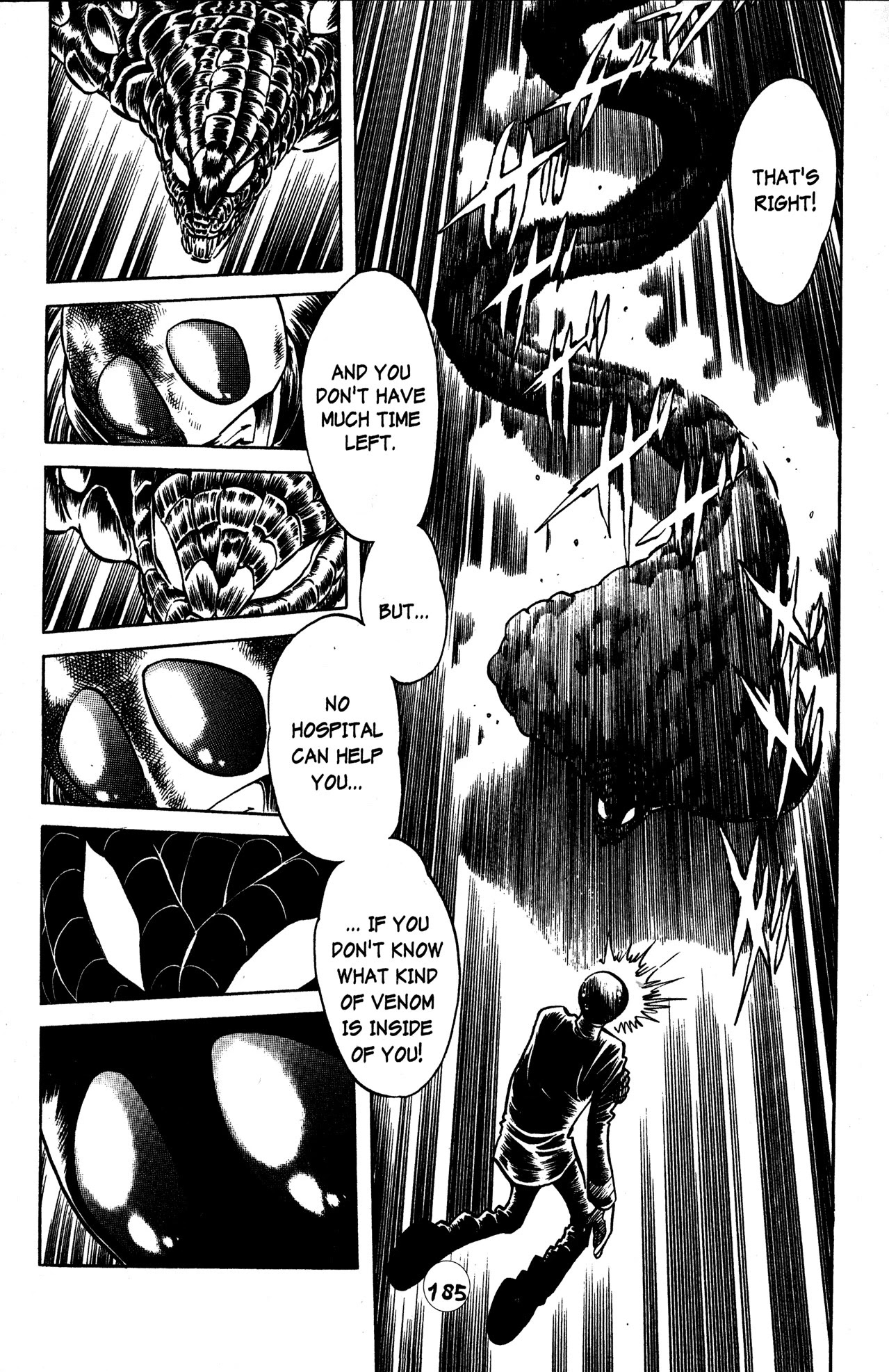 Skull Man (SHIMAMOTO Kazuhiko) Chapter 30 page 4 - Chapter 30: The Cobra Man Comes Alive -Last Part-