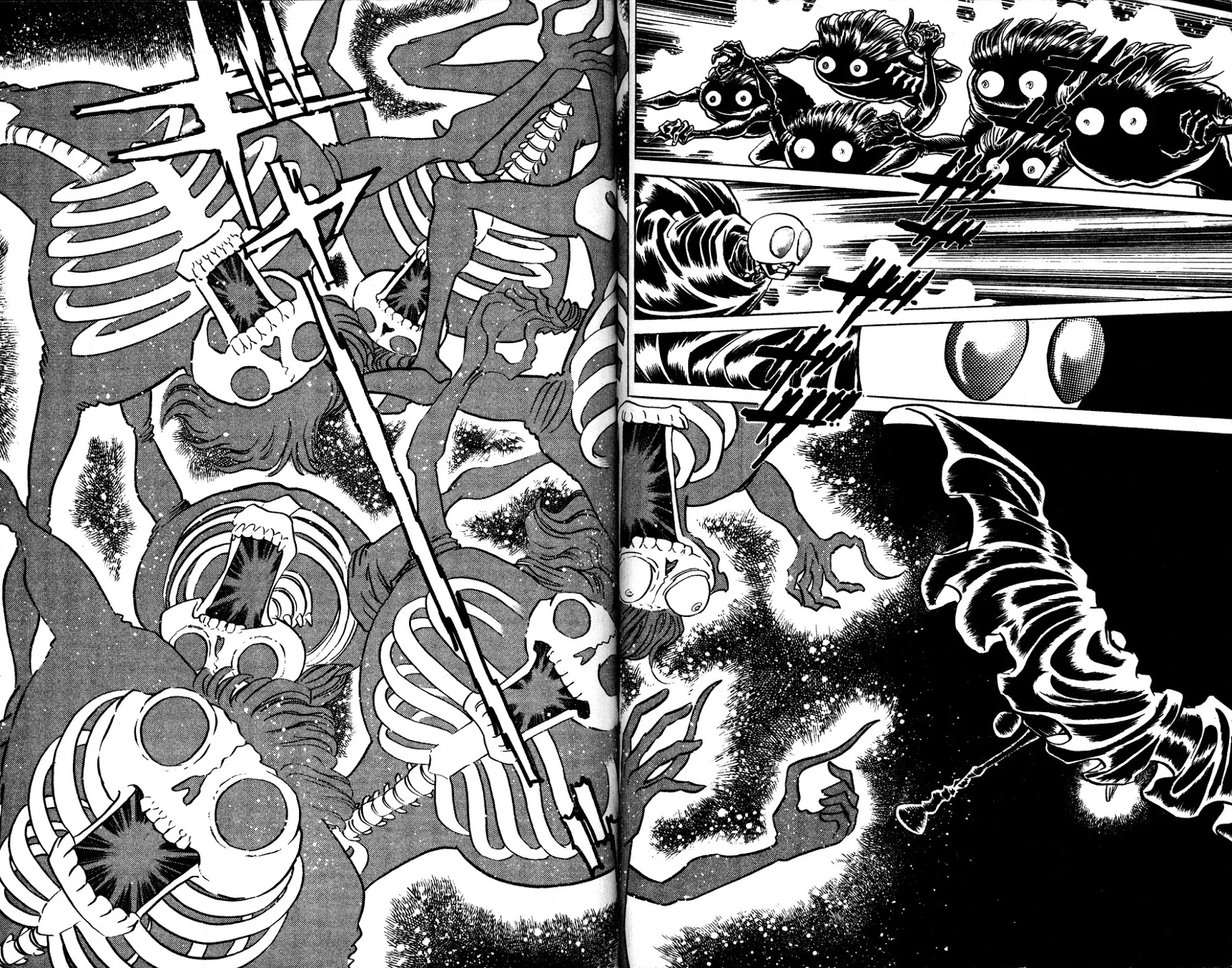 Skull Man (SHIMAMOTO Kazuhiko) Chapter 33 page 35 - Chapter 33: The Queen Wasp VS The Chameleon Man