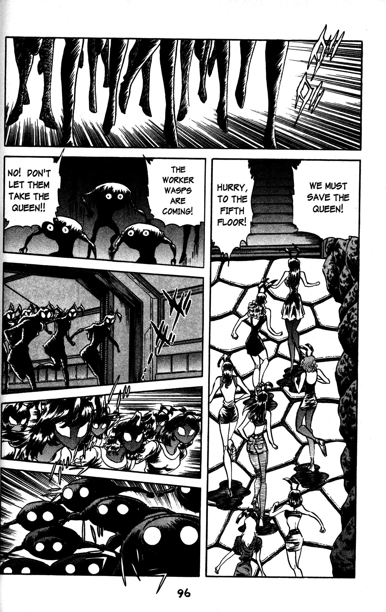 Skull Man (SHIMAMOTO Kazuhiko) Chapter 33 page 38 - Chapter 33: The Queen Wasp VS The Chameleon Man