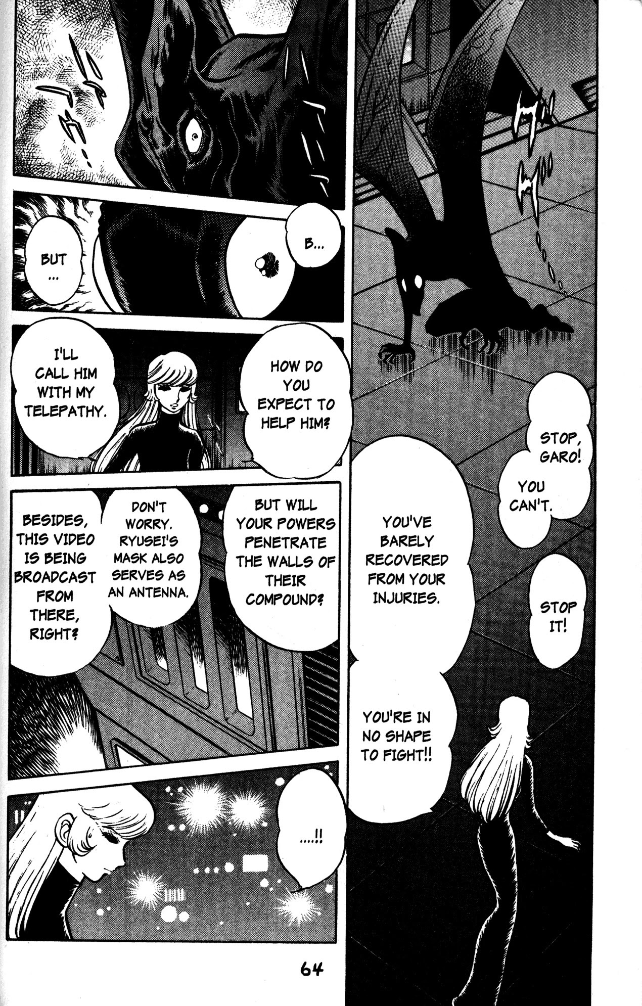 Skull Man (SHIMAMOTO Kazuhiko) Chapter 33 page 9 - Chapter 33: The Queen Wasp VS The Chameleon Man