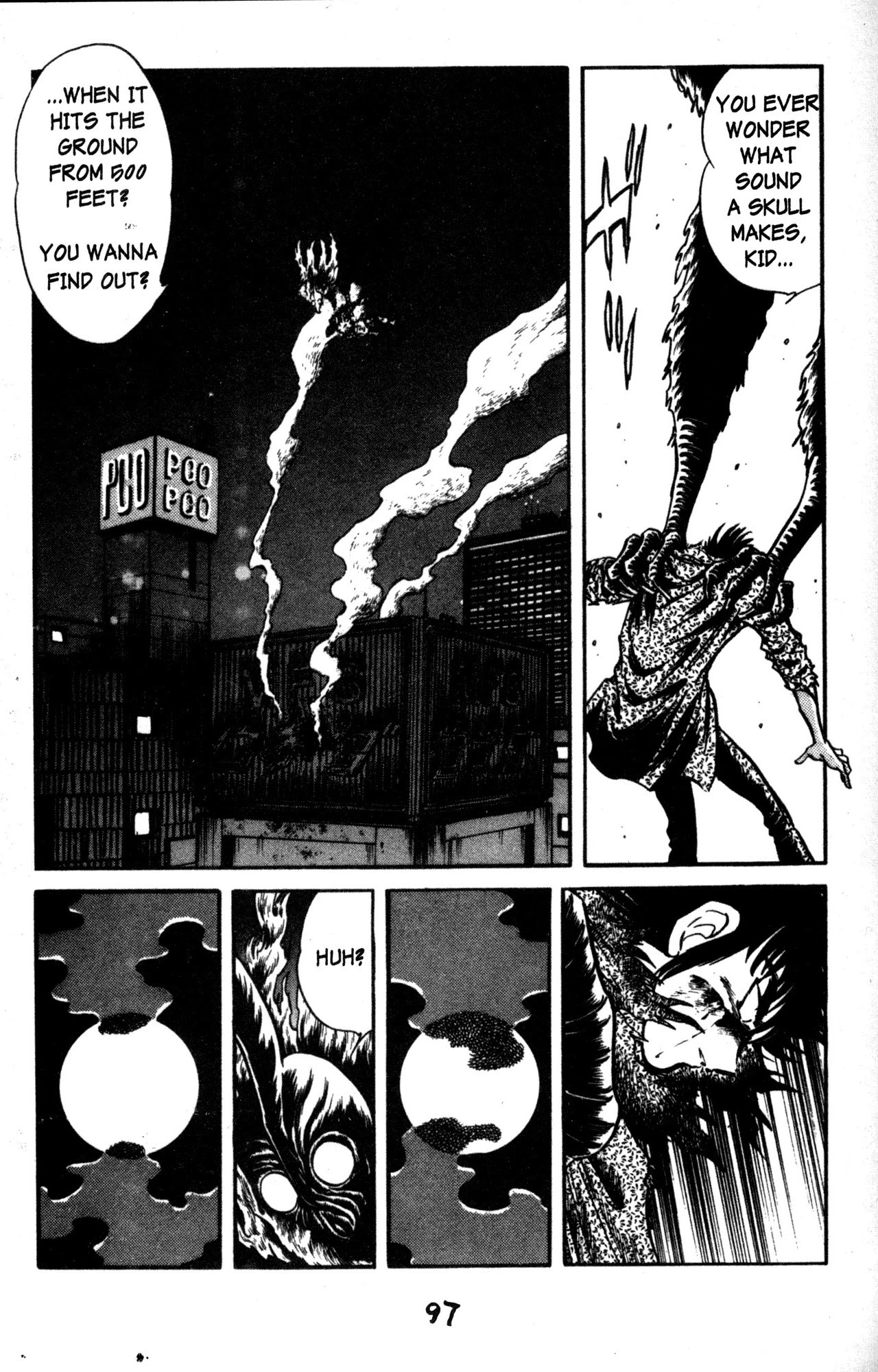 Skull Man (SHIMAMOTO Kazuhiko) Chapter 39 page 21 - Chapter 39: Pterosaurian
