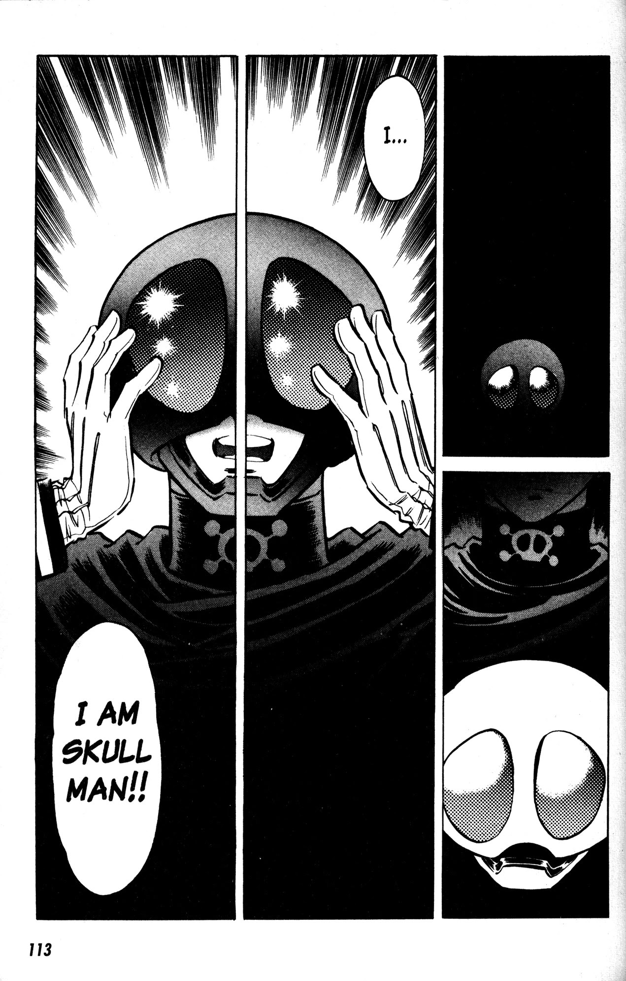 Skull Man (SHIMAMOTO Kazuhiko) Chapter 4 page 19 - Chapter 4: Skull in the Fire