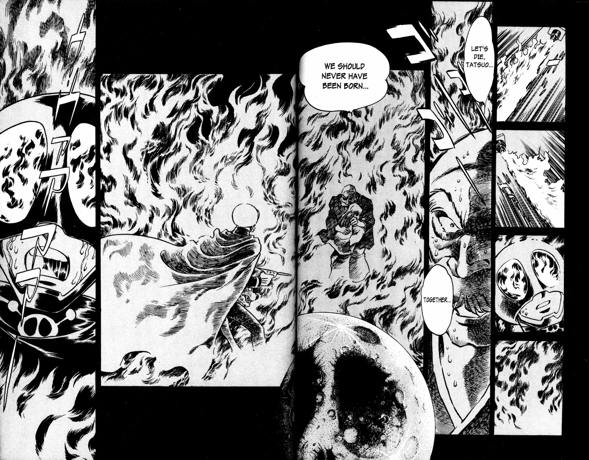 Skull Man (SHIMAMOTO Kazuhiko) Chapter 4 page 28 - Chapter 4: Skull in the Fire