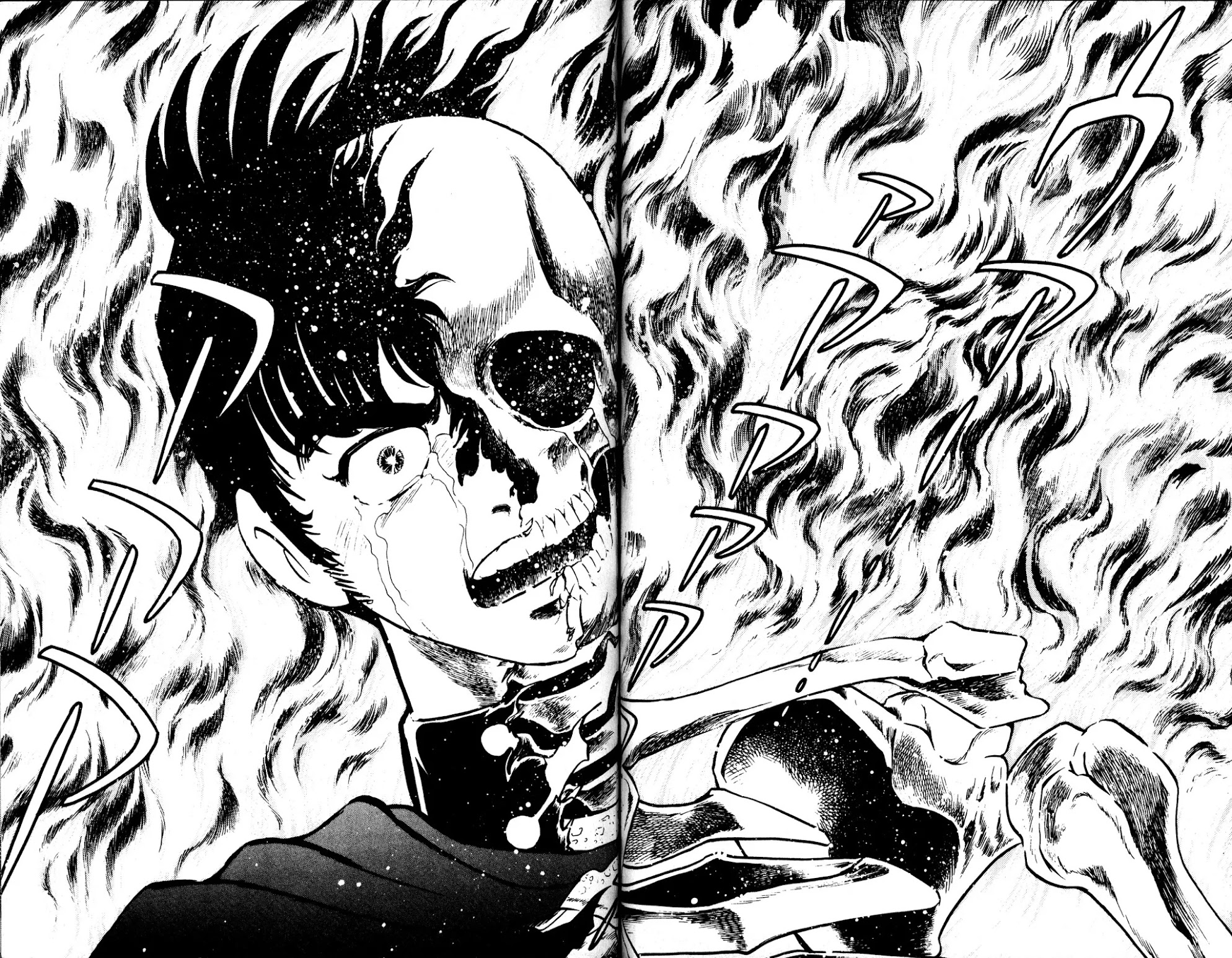Skull Man (SHIMAMOTO Kazuhiko) Chapter 4 page 29 - Chapter 4: Skull in the Fire