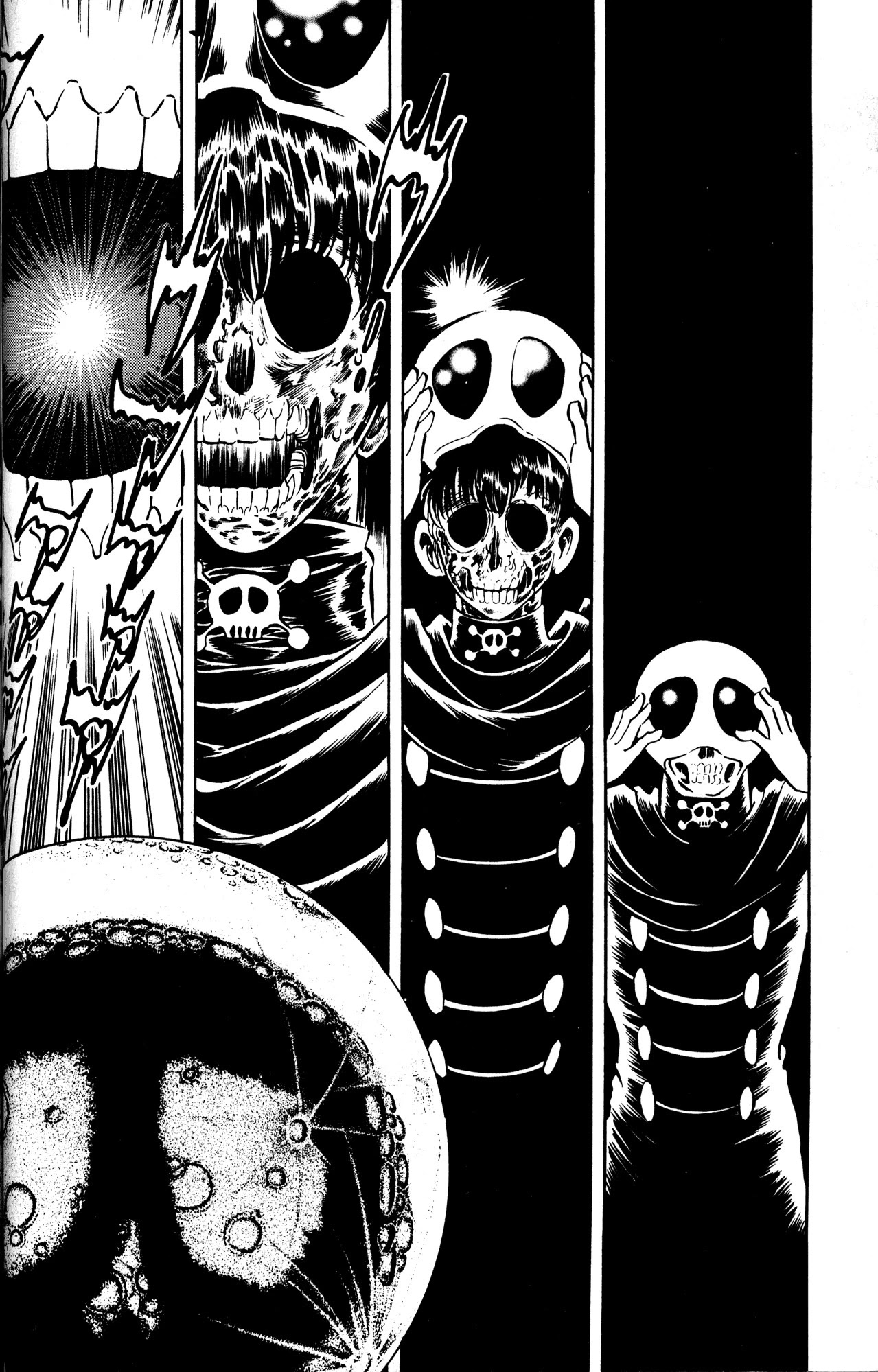 Skull Man (SHIMAMOTO Kazuhiko) Chapter 4 page 7 - Chapter 4: Skull in the Fire