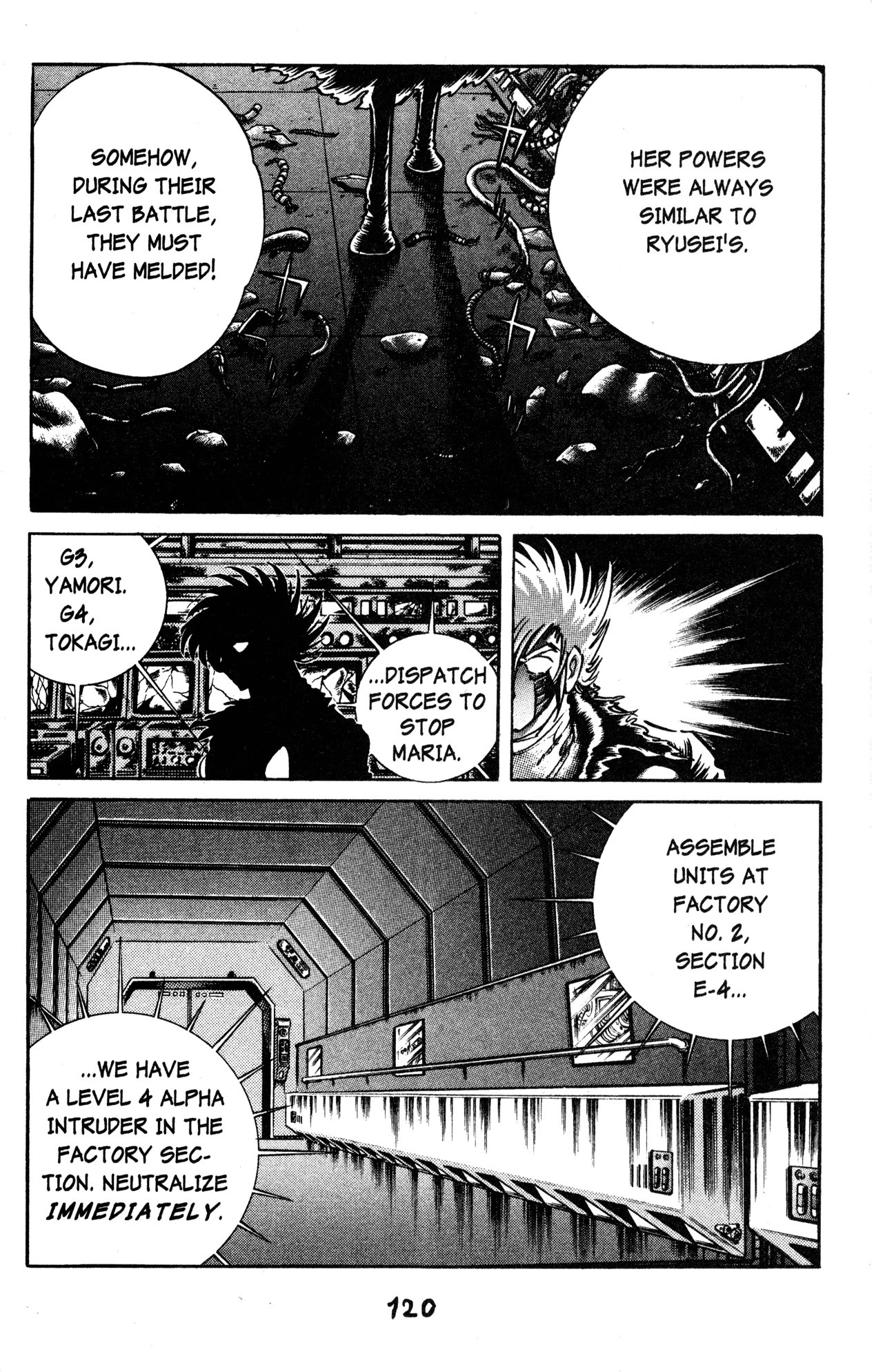 Skull Man (SHIMAMOTO Kazuhiko) Chapter 40 page 10 - Chapter 40: A Man Who Rises from Darkness