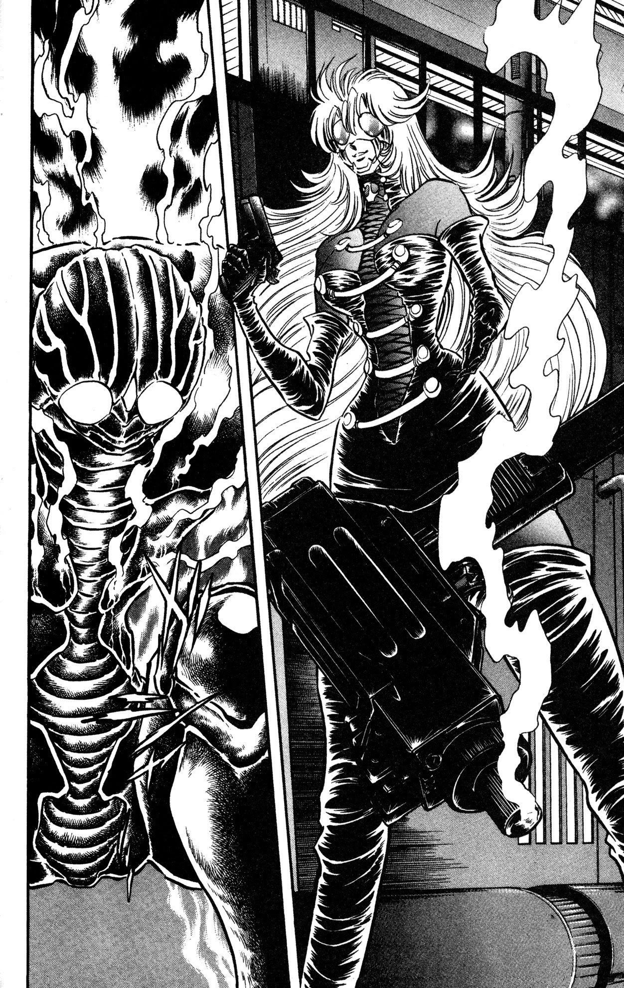 Skull Man (SHIMAMOTO Kazuhiko) Chapter 40 page 4 - Chapter 40: A Man Who Rises from Darkness