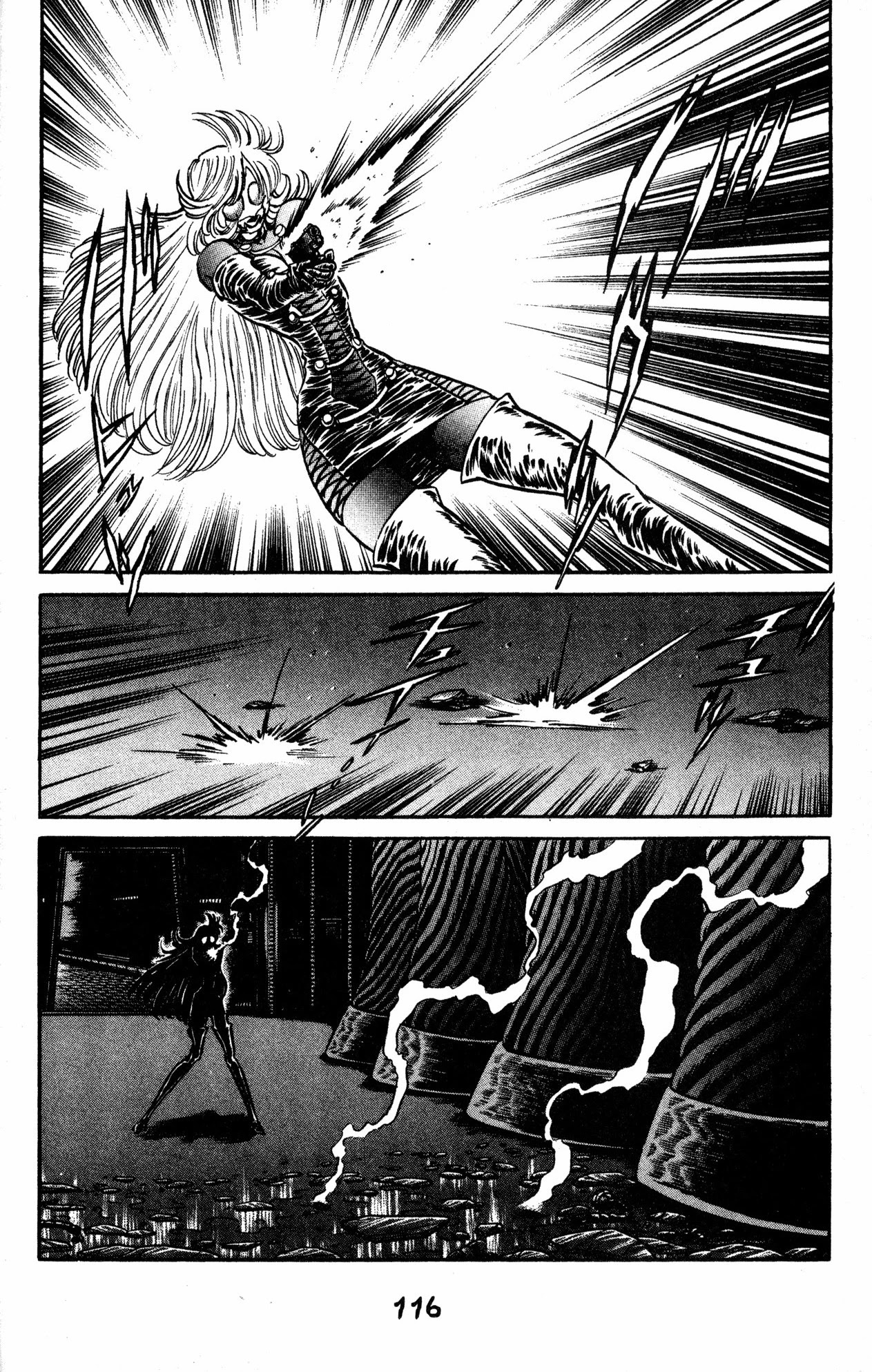 Skull Man (SHIMAMOTO Kazuhiko) Chapter 40 page 6 - Chapter 40: A Man Who Rises from Darkness